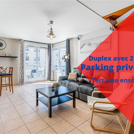 La Joliette; Duplex 2 Chambres, Parking Inclus+ Terrasse+ Ascenseur Marseilles Buitenkant foto