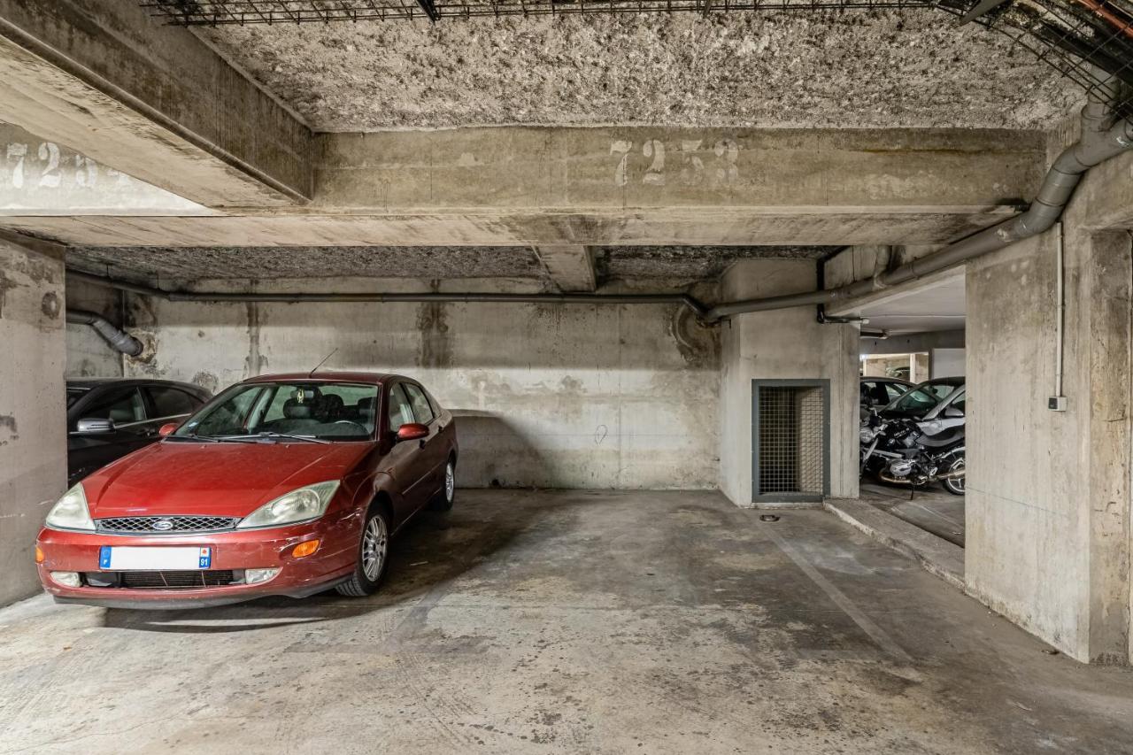 La Joliette; Duplex 2 Chambres, Parking Inclus+ Terrasse+ Ascenseur Marseilles Buitenkant foto
